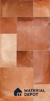 Stone Floor Tile TL 10344 B Legacy Cotto 4 ft x 2 ft Vitrified Matte Finish Tile - 11 mm | Suitable For Bathroom, Courtyard, Corridor