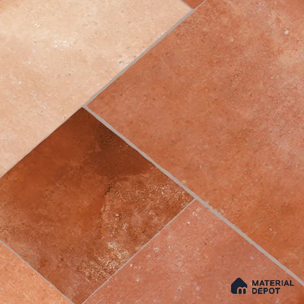 Stone Floor Tile TL 10344 B Legacy Cotto 4 ft x 2 ft Vitrified Matte Finish Tile - 11 mm | Suitable For Bathroom, Courtyard, Corridor