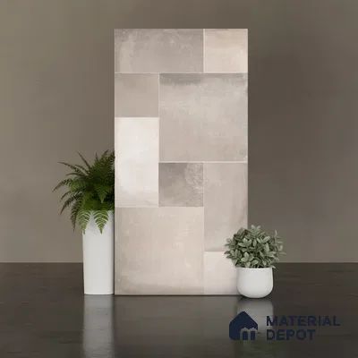 Stone Floor Tile TL 10344 C Legacy Grey 4 ft x 2 ft Vitrified Matte Finish Tile - 11 mm | Suitable For Bathroom, Courtyard, Corridor