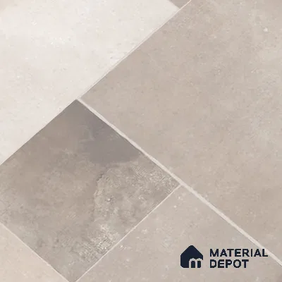 Stone Floor Tile TL 10344 C Legacy Grey 4 ft x 2 ft Vitrified Matte Finish Tile - 11 mm | Suitable For Bathroom, Courtyard, Corridor