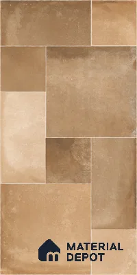 Stone Floor Tile TL 10344 Legacy Brown 4 ft x 2 ft Vitrified Matte Finish Tile - 11 mm | Suitable For Bathroom, Courtyard, Corridor