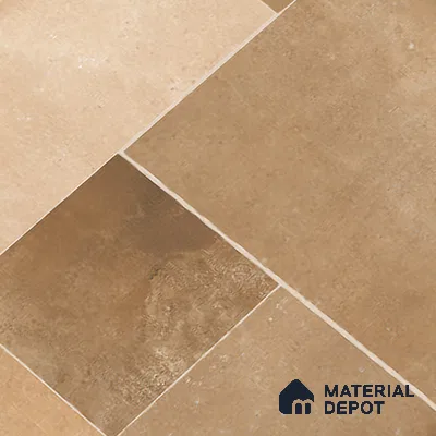 Stone Floor Tile TL 10344 Legacy Brown 4 ft x 2 ft Vitrified Matte Finish Tile - 11 mm | Suitable For Bathroom, Courtyard, Corridor