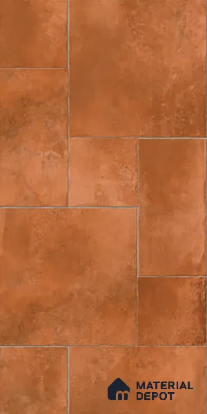 Stone Wall & Floor Tile TL 10340 Cotto De Dorato 4 ft x 2 ft Vitrified Matte Finish Tile - 11 mm | Suitable For Living Room, Kitchen, Bathroom (Sample)