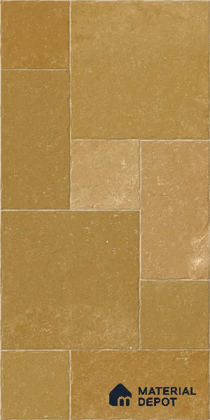 Floor Tile TL 10343 C Kota Stone Jaiselmer 4 ft x 2 ft Vitrified Matte Finish Tile - 11 mm | Suitable For Kitchen, Bathroom Walls and Backsplashes (Sample)