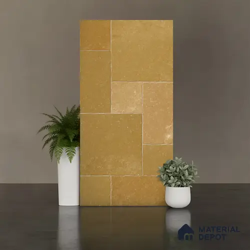 Floor Tile TL 10343 C Kota Stone Jaiselmer 4 ft x 2 ft Vitrified Matte Finish Tile - 11 mm | Suitable For Kitchen, Bathroom Walls and Backsplashes