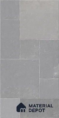 Stone Floor Tile TL 10343 Kota Stone Grey 4 ft x 2 ft Vitrified Matte Finish Tile - 11 mm | Suitable For Bathroom, Courtyard, Corridor