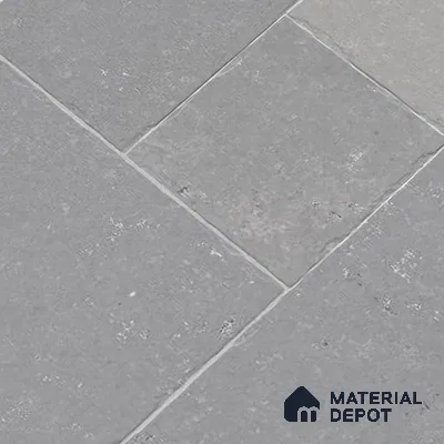 Stone Floor Tile TL 10343 Kota Stone Grey 4 ft x 2 ft Vitrified Matte Finish Tile - 11 mm | Suitable For Bathroom, Courtyard, Corridor