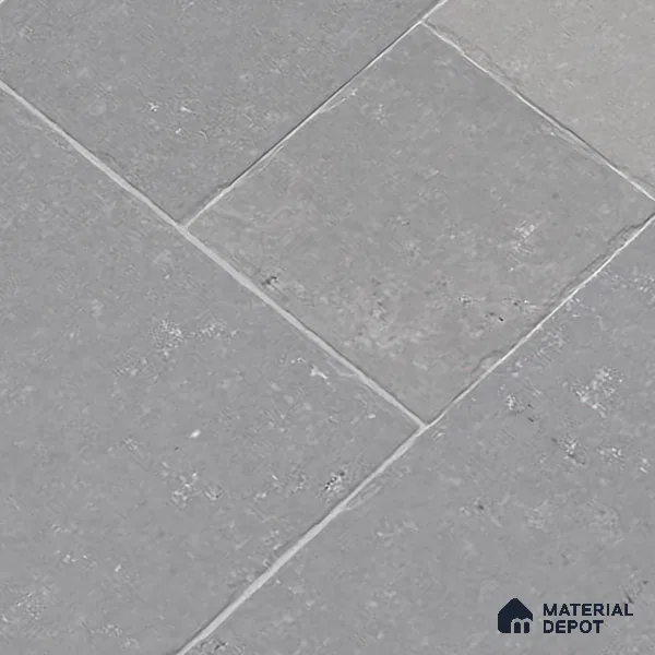 Stone Floor Tile TL 10343 Kota Stone Grey 4 ft x 2 ft Vitrified Matte Finish Tile - 11 mm | Suitable For Bathroom, Courtyard, Corridor