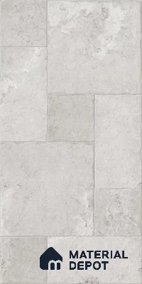 Stone Floor Tile TL 10341 French Stone Grey 4 ft x 2 ft Vitrified Matte Finish Tile - 11 mm | Suitable For Bathroom, Courtyard, Corridor