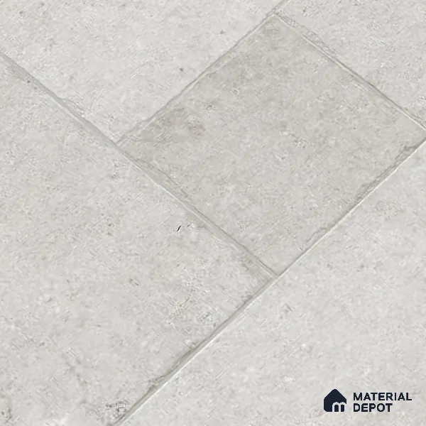Stone Floor Tile TL 10341 French Stone Grey 4 ft x 2 ft Vitrified Matte Finish Tile - 11 mm | Suitable For Bathroom, Courtyard, Corridor