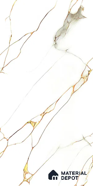 Marble Look TL 08500 Venzo Natural 4 ft x 2 ft Vitrified Glossy Finish - 8 mm | Random 3