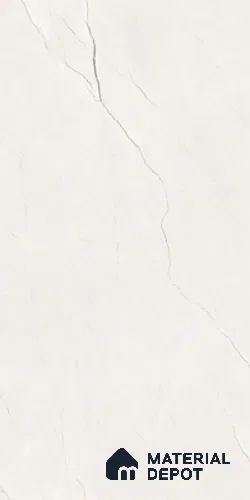 Marble Look TL 08494 Cremson Bianco Endless 4 ft x 2 ft Vitrified Glossy Finish - 8 mm | Random 4