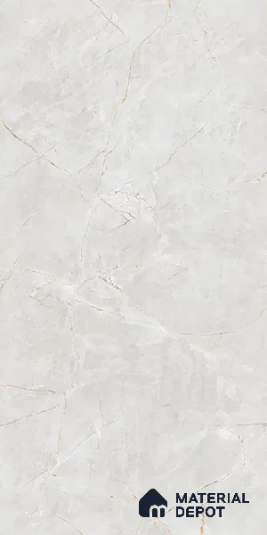 Marble Look TL 08499 Ritzy Bianco 4 ft x 2 ft Vitrified Glossy Finish - 8 mm | Random 4