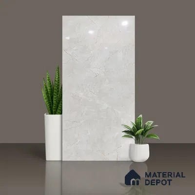 Marble Look TL 08499 Ritzy Bianco 4 ft x 2 ft Vitrified Glossy Finish - 8 mm | Random 4