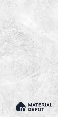 Marble Look TL 08498 B Logger White 4 ft x 2 ft Vitrified Glossy Finish - 8 mm | Random 7