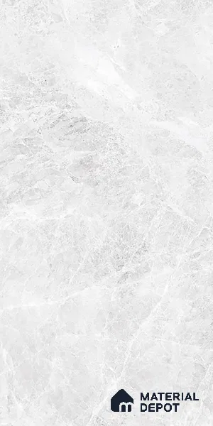 Marble Look TL 08498 B Logger White 4 ft x 2 ft Vitrified Glossy Finish - 8 mm | Random 7