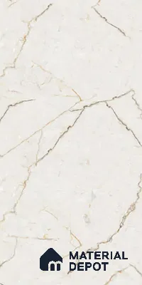 Marble Look TL 08521 Nayar Peach 4 ft x 2 ft Vitrified Glossy Finish - 8 mm | Random 3