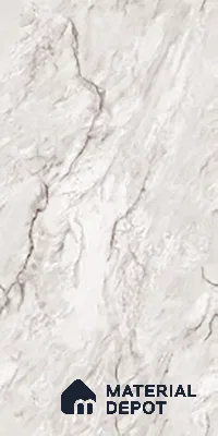 Marble Look Wall & Floor Tile TL 10331 Selestin White 4 ft x 2 ft Vitrified Glossy Finish - 9 mm