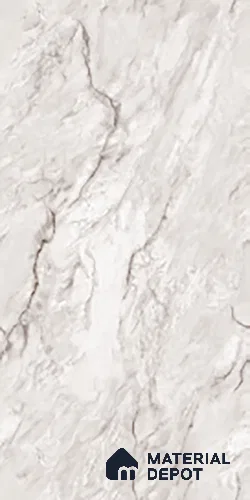 Marble Look Wall & Floor Tile TL 10331 Selestin White 4 ft x 2 ft Vitrified Glossy Finish - 9 mm