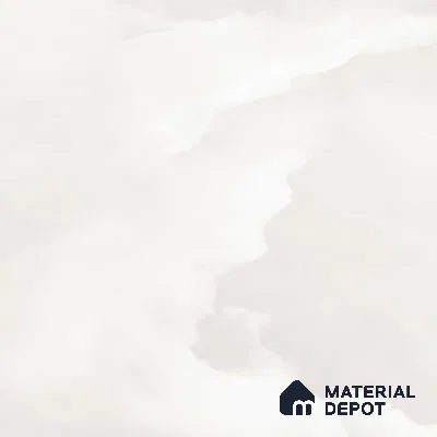 Marble Look Floor & Wall Tile TL 08128 C Jennifer Bianco 6 ft x 4 ft Vitrified Glossy Finish - 9 mm | Random 12 | Adhesive and Spacers Must be Used During Installation