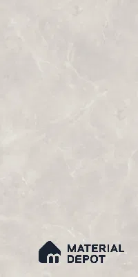 Marble Look Floor & Wall Tile TL 08113 Lublin Blanco 4 ft x 2 ft Vitrified Glossy Finish - 9 mm | Random 6