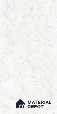 Marble Look Wall & Floor Tile TL 10328 B Fossil Bianco 4 ft x 2 ft Vitrified Glossy Finish - 9 mm