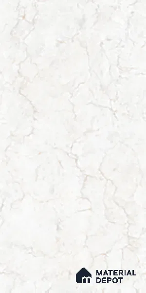 Marble Look Wall & Floor Tile TL 10328 B Fossil Bianco 4 ft x 2 ft Vitrified Glossy Finish - 9 mm