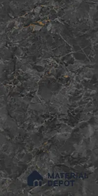 Marble Look Wall & Floor Tile TL 10329 Nova Black 4 ft x 2 ft Vitrified Glossy Finish - 9 mm