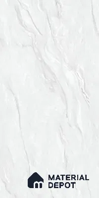 Marble Look Wall & Floor Tile TL 10327 Damasta Bianco 4 ft x 2 ft Vitrified Glossy Finish - 9 mm