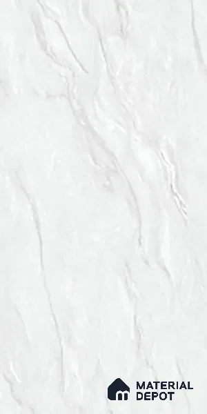 Marble Look Wall & Floor Tile TL 10327 Damasta Bianco 4 ft x 2 ft Vitrified Glossy Finish - 9 mm