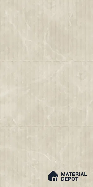 Punch Look Wall Tile TL 08114 B Lublin Beige Decor 4 ft x 2 ft Vitrified Glossy Finish - 9 mm | Random 6
