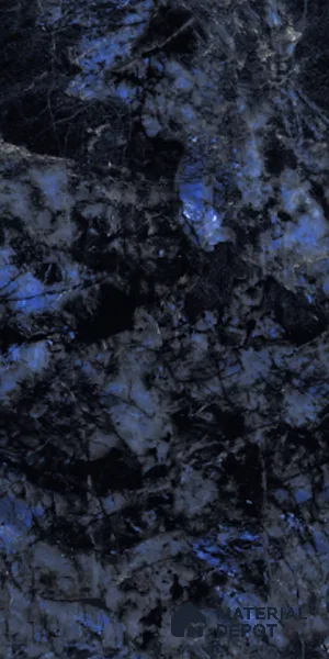 Marble Look TL 08523 Shine Azul 4 ft x 2 ft Vitrified High Gloss Finish - 8 mm | Random 4