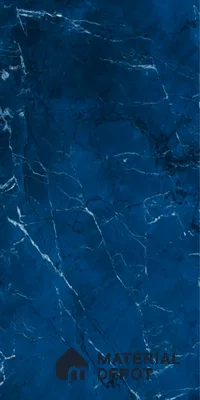Marble Look Wall & Floor Tile TL 08789 Glory Blue 4 ft x 2 ft Vitrified High Gloss Finish - 9 mm