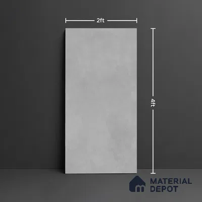 Marble Look TL 08505 Analiya Grey 4 ft x 2 ft Vitrified Matte Finish - 8 mm | Random 4