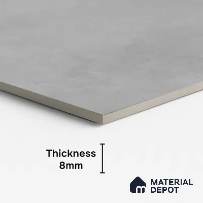 Marble Look TL 08505 Analiya Grey 4 ft x 2 ft Vitrified Matte Finish - 8 mm | Random 4