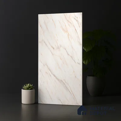 Marble Look TL 08511 Jesko Bianco 4 ft x 2 ft Vitrified Matte Finish - 8 mm | Random 4