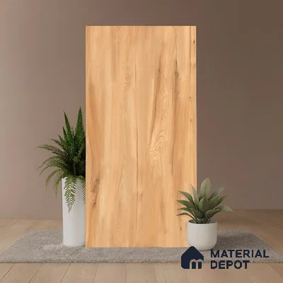 Wood Look TL 08508 Crevit Brown 4 ft x 2 ft Vitrified Matte Finish - 8 mm | Random 5