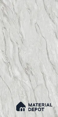 Marble Look TL 08512 B Montera Grey 4 ft x 2 ft Vitrified Matte Finish - 8 mm | Random 4