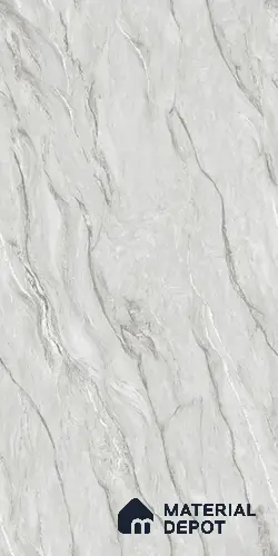 Marble Look TL 08512 B Montera Grey 4 ft x 2 ft Vitrified Matte Finish - 8 mm | Random 4