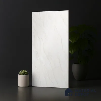 Marble Look TL 08512 Montera Bianco 4 ft x 2 ft Vitrified Matte Finish - 8 mm | Random 4