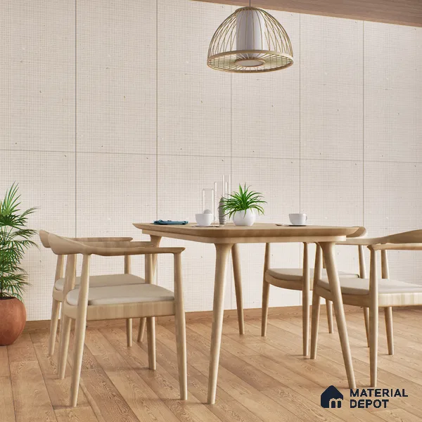 Highlighter Wall Tile TL 07494 B Chipsem Crema Decor 4 ft x 2 ft Cream Vitrified Matte Finish Decor Tile - 9 mm | Suitable For Bathroom, Accent/Feature Wall, Dining Area