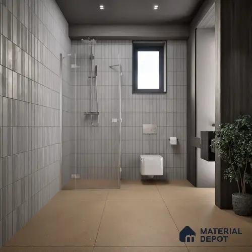 Plain Wall & Floor Tile TL 07494 C Chipsem Choco 4 ft x 2 ft Brown Vitrified Matte Finish Plain Tile - 9 mm | Ideal for Living Room, Bathroom, Kitchen