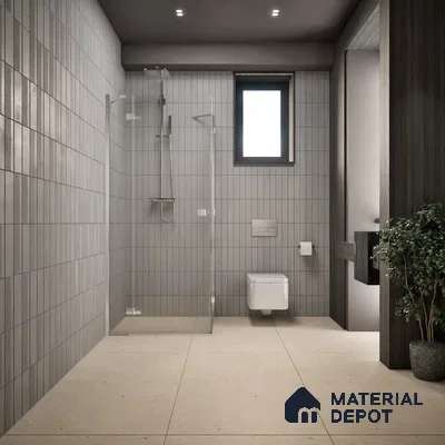 Plain Wall & Floor Tile TL 07494 Chipsem Crema 4 ft x 2 ft Cream Vitrified Matte Finish Plain Tile - 9 mm | Ideal for Living Room, Bathroom, Kitchen