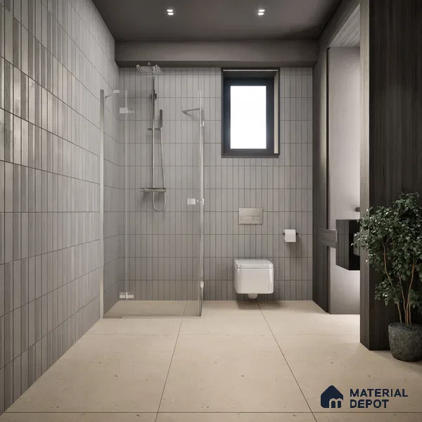 Plain Wall & Floor Tile TL 07494 Chipsem Crema 4 ft x 2 ft Cream Vitrified Matte Finish Plain Tile - 9 mm | Ideal for Living Room, Bathroom, Kitchen