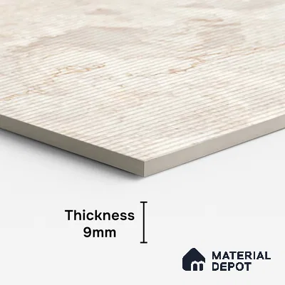 Stone Look Wall & Floor Tile TL 10143 B Ceilo Beige Decor 4 ft x 2 ft Vitrified Matte Finish - 9 mm