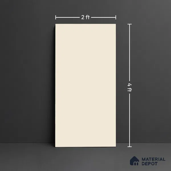 Stone Look Wall & Floor Tile TL 10144 Crystal Crema 4 ft x 2 ft Vitrified Matte Finish - 9 mm