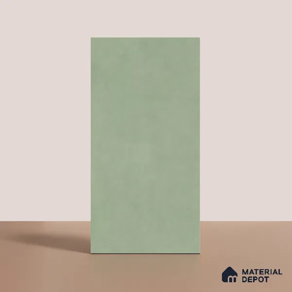 Plain Look Floor & Wall Tile TL 08105 Syria Olive 4 ft x 2 ft Vitrified Matte Finish - 9 mm | Random 8