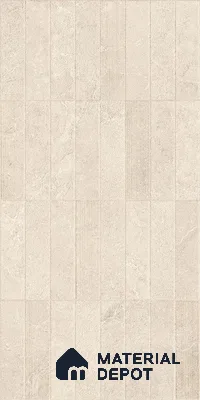 Punch Wall Tile TL 09949 4 ft x 2 ft Cream Vitrified Matte Finish Tile - 9 mm | Ideal for Living Room, Bedroom, Bathroom, Kitchen