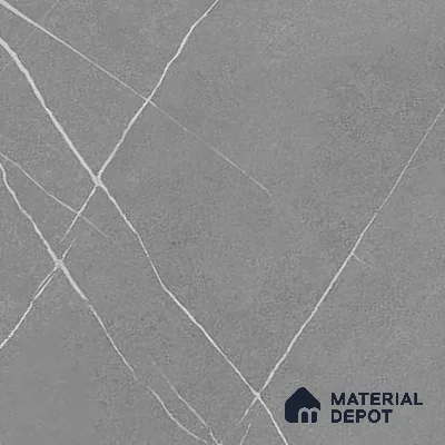 Stone Wall & Floor Tile TL 09951 B 4 ft x 2 ft Grey Vitrified Matte Finish Tile - 9 mm | Ideal for Living Room, Bedroom, Bathroom, Kitchen