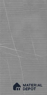 Punch Wall Tile TL 09951 4 ft x 2 ft Grey Vitrified Matte Finish Tile - 9 mm | Ideal for Living Room, Bedroom, Bathroom, Kitchen